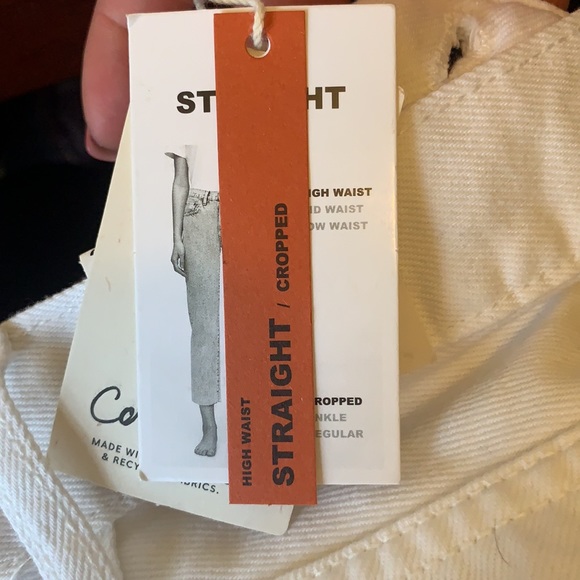 NWT Mango Straight fit cropped jeans - Picture 5 of 6